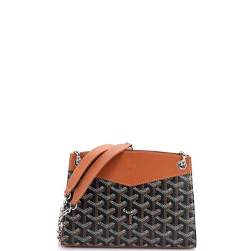 Goyard Structured Rouette Chain Shoulder Bag Coated Canvas Mini