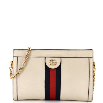 Gucci Ophidia Chain Shoulder Bag Leather Small