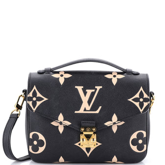 Louis Vuitton Pochette Metis Bicolor Monogram Empreinte Giant