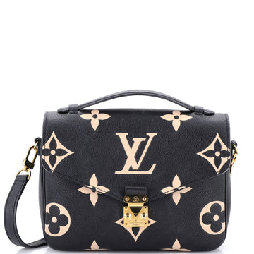 Louis Vuitton Pochette Metis Bicolor Monogram Empreinte Giant