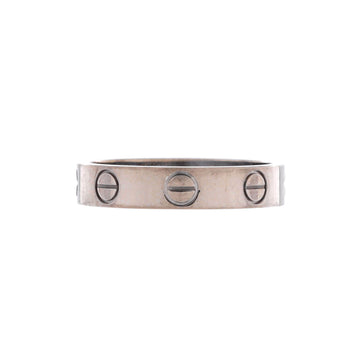 Cartier Love Wedding Band Ring 18K White Gold