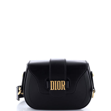 Christian Dior D-Fence Saddle Bag Leather Small