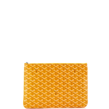 Goyard Senat Zip Pouch Coated Canvas MM