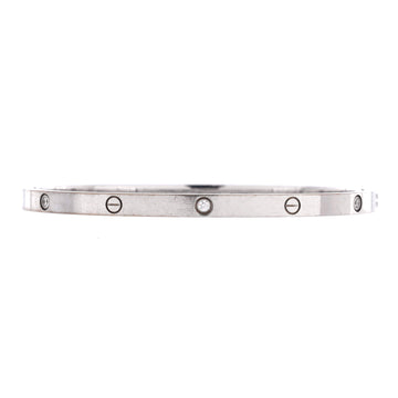 Cartier Love 6 Diamond Bracelet 18K White Gold and Diamonds Small