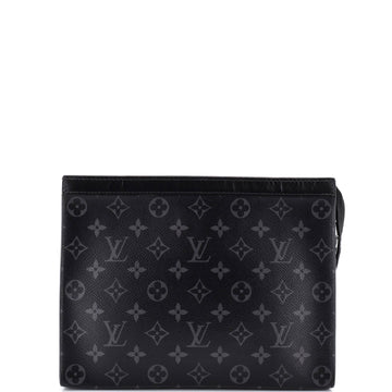 Louis Vuitton Pochette Voyage Monogram Eclipse Canvas MM