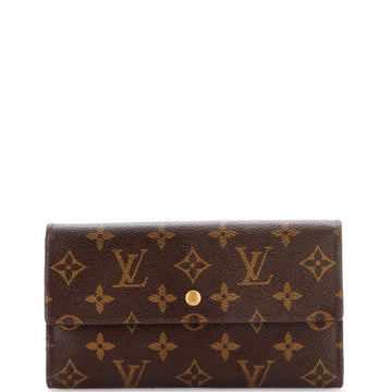 Louis Vuitton Porte Tresor International Wallet Monogram Canvas