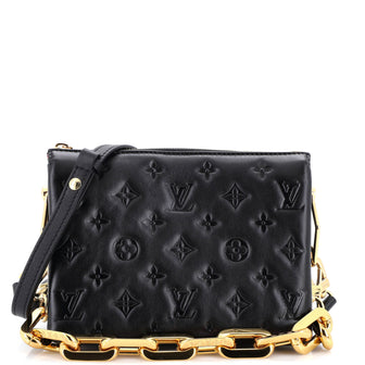 Louis Vuitton Coussin Bag Monogram Embossed Lambskin BB