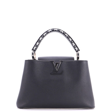 Louis Vuitton Capucines Bag Leather with Whipstitch Detail PM