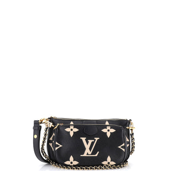 Louis Vuitton Multi Pochette Accessoires Bicolor Monogram Empreinte Giant