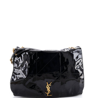 Saint Laurent Jamie 4.3 Shoulder Bag Quilted Patent Large