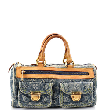 Louis Vuitton Neo Speedy Bag Denim