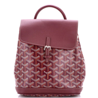 Goyard Alpin Backpack Coated Canvas Mini