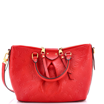 Louis Vuitton Mazarine Handbag Monogram Empreinte Leather PM