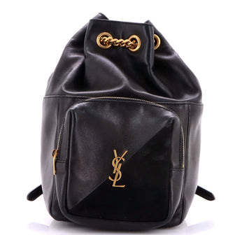 Saint Laurent Jamie Backpack Leather and Suede