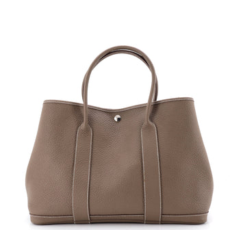 Hermes Garden Party Tote Leather 36