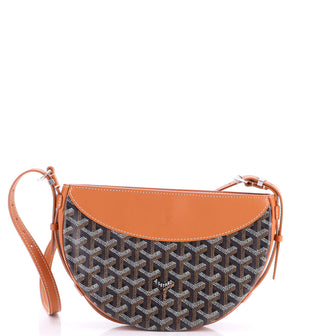 Goyard Hirondelle Shoulder Bag Coated Canvas and Leather