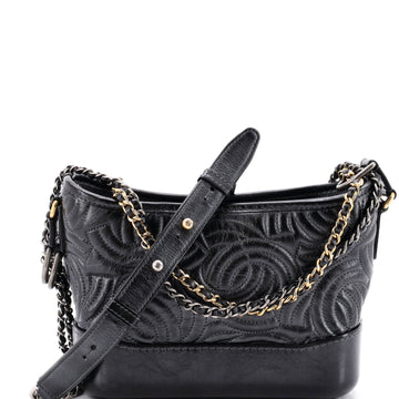 Chanel Gabrielle Hobo CC Stitched Calfskin Small