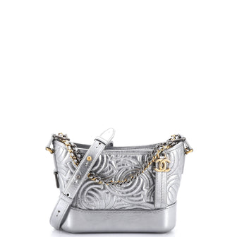 Chanel Gabrielle Hobo CC Stitched Calfskin Small