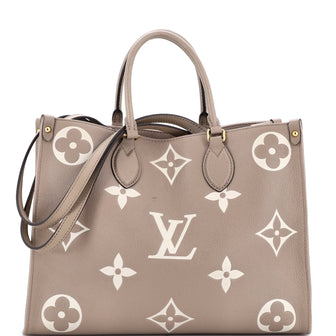 Louis Vuitton OnTheGo Tote Bicolor Monogram Empreinte Giant MM