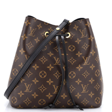Louis Vuitton NeoNoe Handbag Monogram Canvas with Leather MM