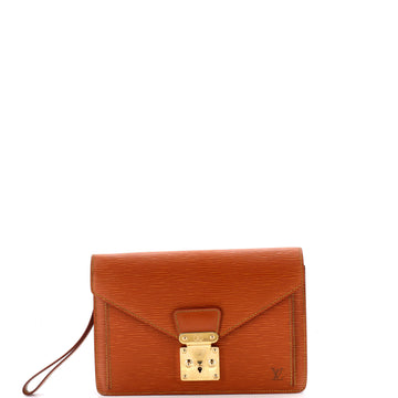 Louis Vuitton Dragonne Pochette Epi Leather
