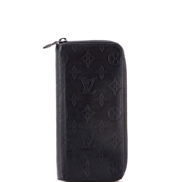 Louis Vuitton Zippy Wallet Monogram Shadow Leather Vertical