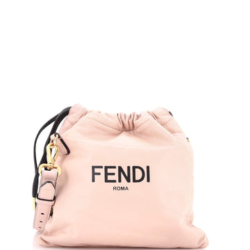 Fendi Pack Pouch Crossbody Bag Leather Mini