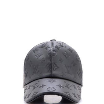 Louis Vuitton Baseball Cap Monogram Shadow Leather