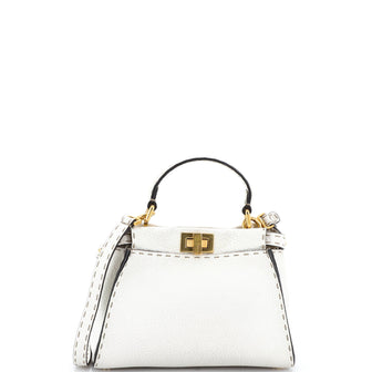 Fendi Selleria Peekaboo Bag Leather Mini