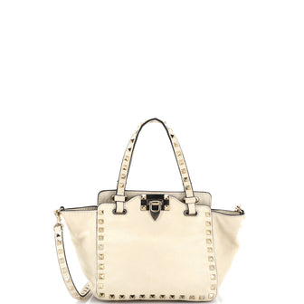 Valentino Garavani Rockstud Tote Soft Leather Small