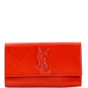 Saint Laurent Belle de Jour Clutch Leather Large