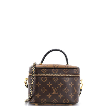 Louis Vuitton Vanity Handbag Reverse Monogram Canvas PM