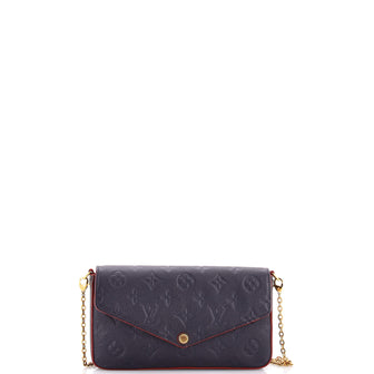 Louis Vuitton Felicie Pochette Monogram Empreinte Leather