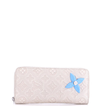 Louis Vuitton Climbing Zippy Wallet Limited Edition Monogram Taurillon Leather with Acrylic Vertical