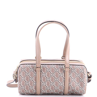 Gucci Convertible Duffle Bag GG Shadow Coated Canvas Small
