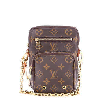 Louis Vuitton Utility Phone Sleeve Bag Monogram Canvas
