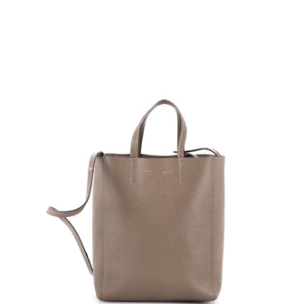 Celine Vertical Cabas Tote Grained Calfskin Small