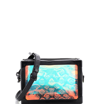 Louis Vuitton Soft Trunk Bag Limited Edition Dark Monogram Prism PVC
