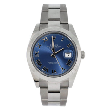Rolex Oyster Perpetual Datejust Automatic Watch Stainless Steel 41
