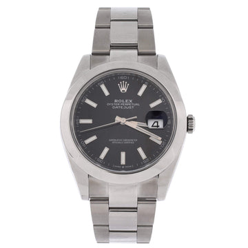 Rolex Oyster Perpetual Datejust Automatic Watch Stainless Steel 41