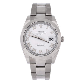 Rolex Oyster Perpetual Datejust Automatic Watch Stainless Steel 41