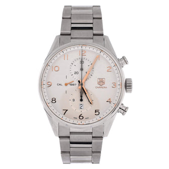 Tag Heuer Carrera Calibre 1887 Chronograph Automatic Watch Stainless Steel 43