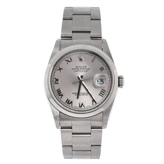 Rolex Oyster Perpetual Datejust Automatic Watch Stainless Steel 36