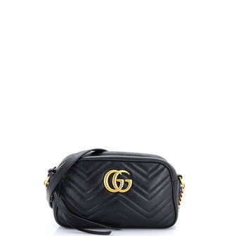 Gucci GG Marmont Shoulder Bag Matelasse Leather Small