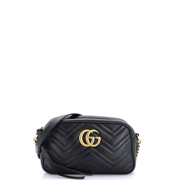 Gucci GG Marmont Shoulder Bag Matelasse Leather Small