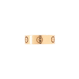 Cartier Love Band Ring 18K Yellow Gold