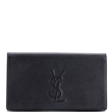 Saint Laurent Belle de Jour Clutch Leather Large