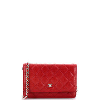 Chanel Wallet on Chain Quilted Caviar