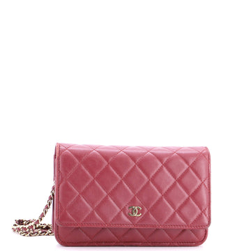 Chanel Wallet on Chain Quilted Lambskin