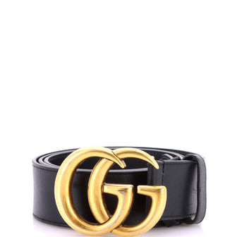 Gucci GG Marmont Belt Leather Wide
